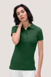 Poloshirt Bryna, tailliert geschnitten, Farbe: dunkelgrün, Größe: L