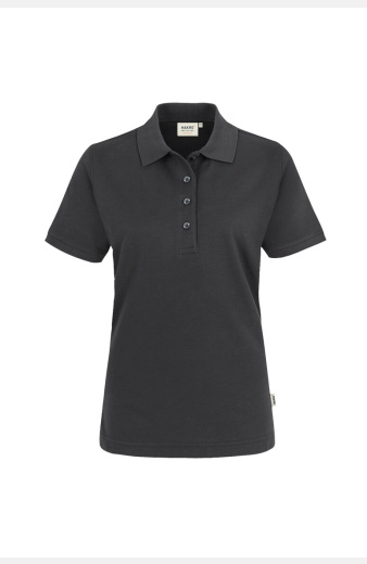 Poloshirt Bryna, tailliert geschnitten, Farbe: karbongrau, Größe: XS