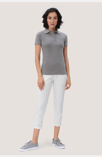 Poloshirt Bryna, tailliert geschnitten, Farbe: titan, Größe: XS