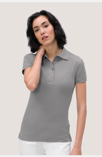 Poloshirt Bryna, tailliert geschnitten, Farbe: titan, Größe: XS