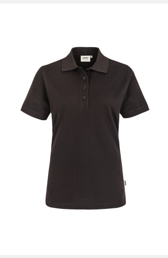 Poloshirt Bryna, tailliert geschnitten, Farbe: Schokolade, Größe: XS