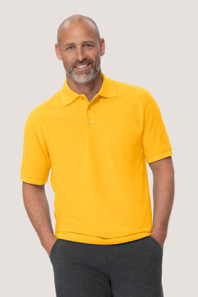 Poloshirt Bryan, gerade geschnitten, Farbe: gelb, Größe: M