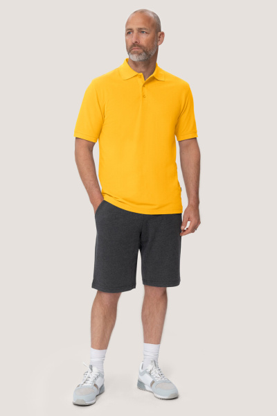 Poloshirt Bryan, gerade geschnitten, Farbe: gelb, Größe: M