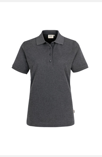 Poloshirt Bryna, tailliert geschnitten, Farbe: anthrazit-meliert, Größe: XS