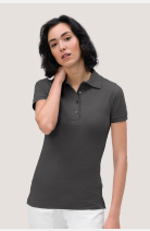 Poloshirt Bryna, tailliert geschnitten, Farbe: anthrazit-meliert, Größe: XS