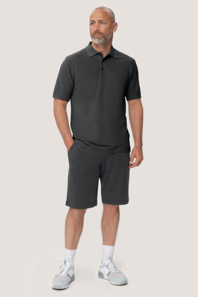 Poloshirt Bryan, gerade geschnitten, Farbe: anthrazit, Größe: L