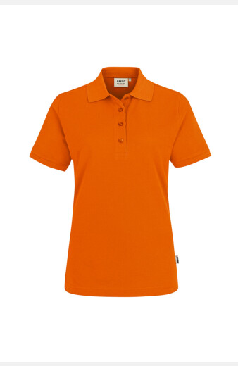 Poloshirt Bryna, tailliert geschnitten, Farbe: orange, Größe: XS