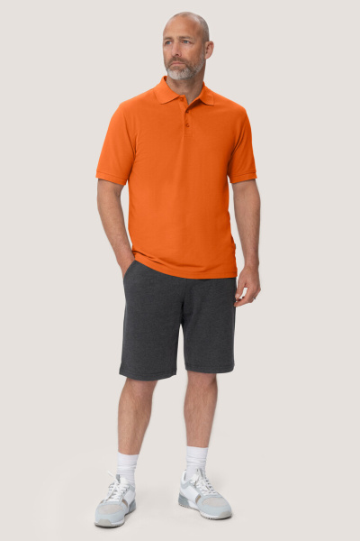 Poloshirt Bryan, gerade geschnitten, Farbe: orange, Größe: M