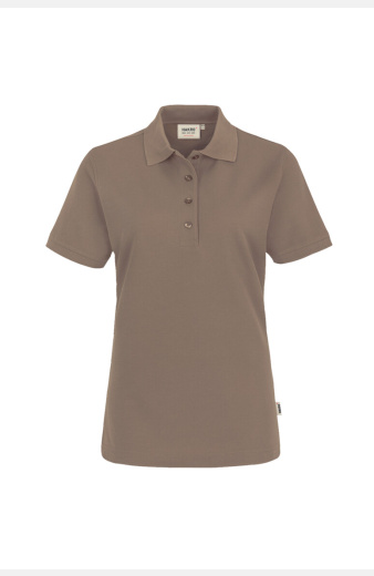 Poloshirt Bryna, tailliert geschnitten, Farbe: nougat, Größe: XS