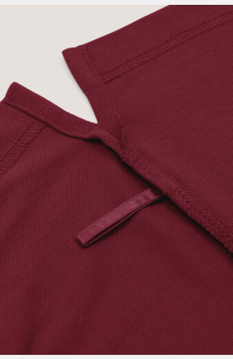 Poloshirt Bryna, tailliert geschnitten, Farbe: bordeaux, Größe: XS