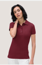 Poloshirt Bryna, tailliert geschnitten, Farbe: bordeaux, Größe: XS