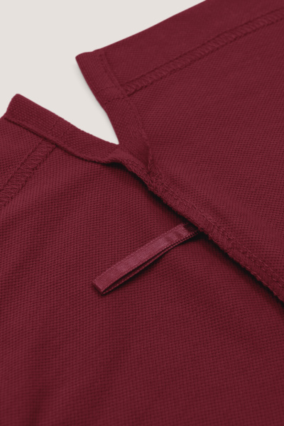 Poloshirt Bryna, tailliert geschnitten, Farbe: bordeaux, Größe: L