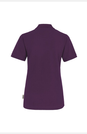 Poloshirt Bryna, tailliert geschnitten, Farbe: aubergine, Größe: XS