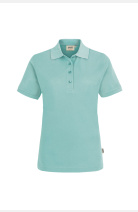 Poloshirt Bryna, tailliert geschnitten, Farbe: eisgrün, Größe: XS