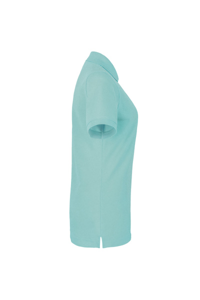 Poloshirt Bryna, tailliert geschnitten, Farbe: eisgrün, Größe: L
