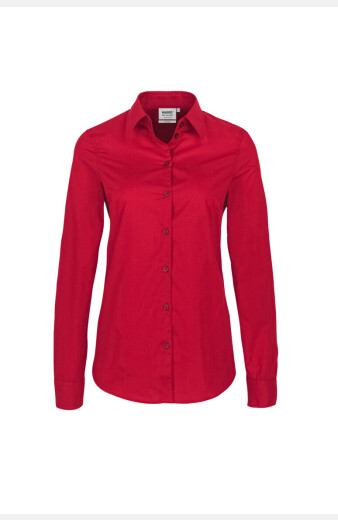 Bluse Adriana, tailliert geschnitten, Farbe: rot, Größe: XS