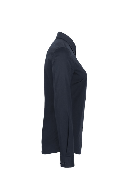 Bluse Adriana, tailliert geschnitten, Farbe: dunkelblau, Größe: 3XL