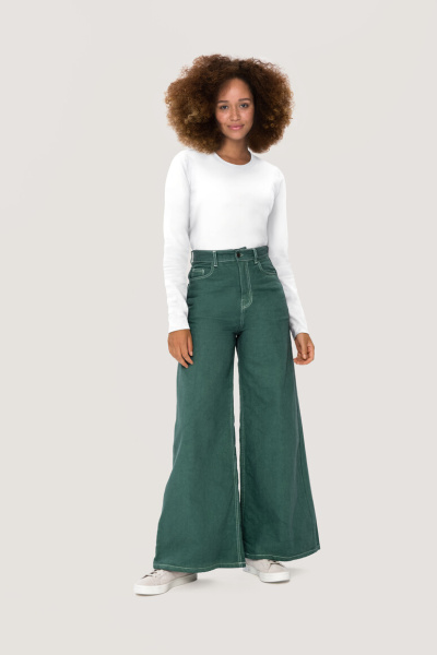 Langarmshirt Korvina, tailliert geschnitten, Farbe: weiß, Größe: L