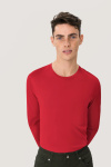 Langarmshirt Korvin, gerade geschnitten, Farbe: rot, Größe: XXL