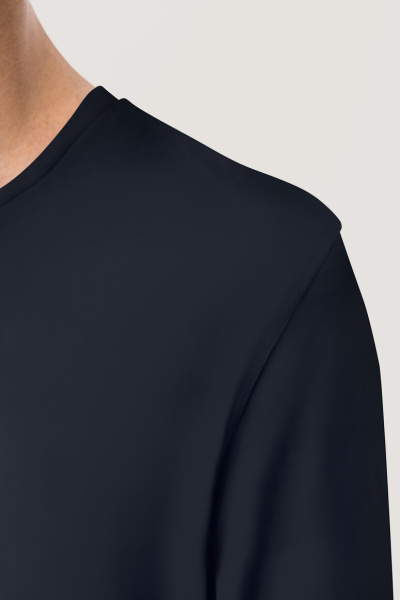 Langarmshirt Korvin, gerade geschnitten, Farbe: dunkelblau, Größe: XXL