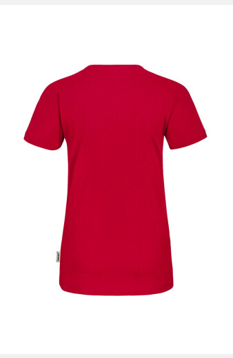 T-Shirt Emanuela, tailliert geschnitten, Farbe: rot, Größe: XS