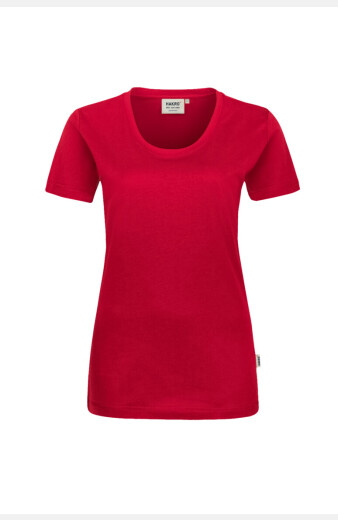 T-Shirt Falora, tailliert geschnitten, Farbe: rot, Größe: XS