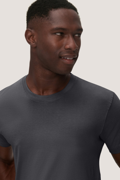 T-Shirt Falon, gerade geschnitten, Farbe: karbongrau, Größe: XL