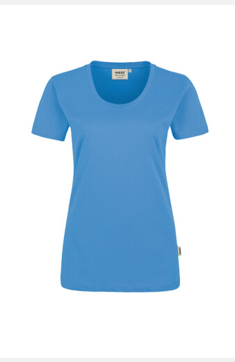 T-Shirt Emanuela, tailliert geschnitten, Farbe: malibublau, Größe: M