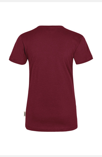 T-Shirt Falora, tailliert geschnitten, Farbe: bordeaux, Größe: XS