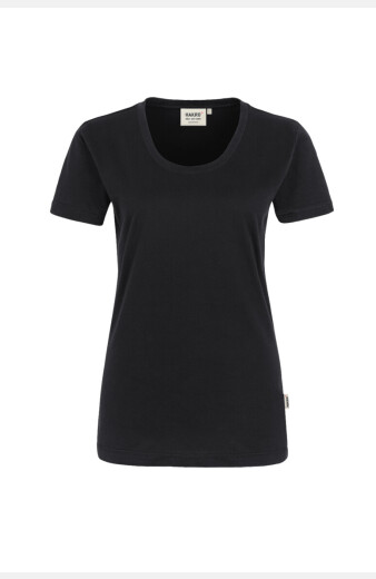 T-Shirt Emanuela, tailliert geschnitten, Farbe: schwarz, Größe: XS