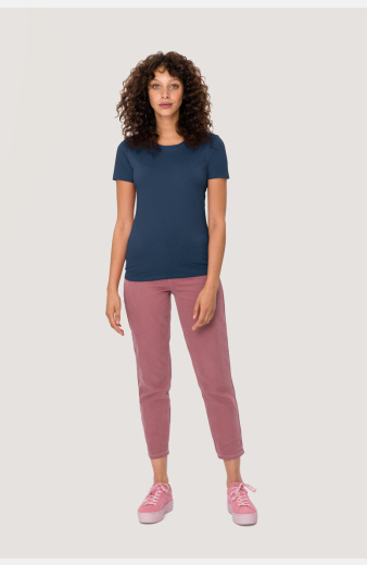 T-Shirt Falora, tailliert geschnitten, Farbe: navy, Größe: XS