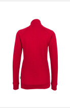 Sweatjacke Bea, tailliert geschnitten, Farbe: rot, Größe: XS