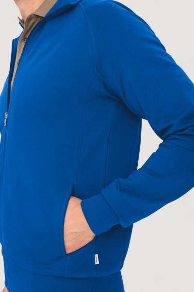 Sweatjacke Ben, gerade geschnitten, Farbe: royal, Größe: 5XL