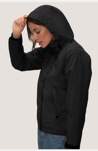 3-in-1 Jacke Ranora, tailliert geschnitten, Farbe: schwarz, Größe: XS