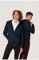 Sweatjacke Johannes, Farbe: dunkelblau, Größe: XXS