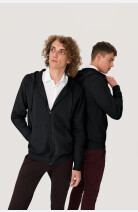 Sweatjacke Johannes, Farbe: schwarz, Größe: XXS