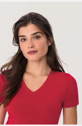 T-Shirt Marian , tailliert geschnitten, Farbe: rot,...