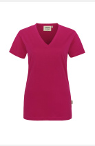 T-Shirt Marian , tailliert geschnitten, Farbe: magenta, Größe: XS