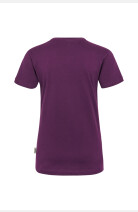 T-Shirt Seyla, tailliert geschnitten, Farbe: aubergine, Größe: XS