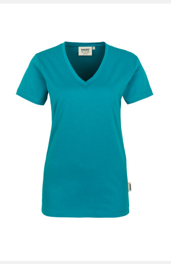 T-Shirt Marian , tailliert geschnitten, Farbe: smararagd,...