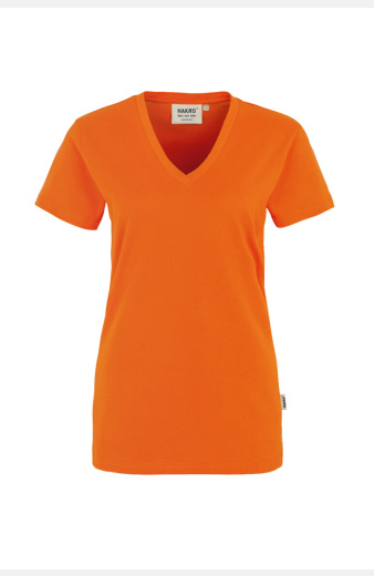 T-Shirt Seyla, tailliert geschnitten, Farbe: orange, Größe: XS