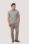 T-Shirt Seyron, gerade geschnitten, Farbe: grau-meliert, Größe: L