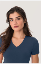 T-Shirt Seyla, tailliert geschnitten, Farbe: navy, Größe: XS