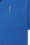 Kasack Thaven, gerade geschnitten, Farbe: royal, Größe: 3XL