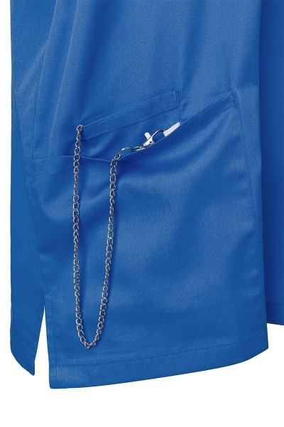 Kasack Thaven, gerade geschnitten, Farbe: royal, Größe: 4XL