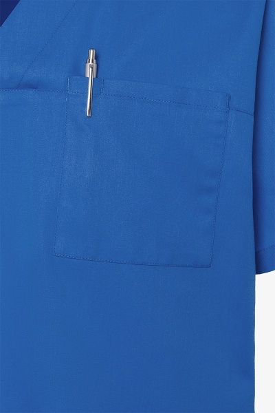 Kasack Thaven, gerade geschnitten, Farbe: royal, Größe: 5XL