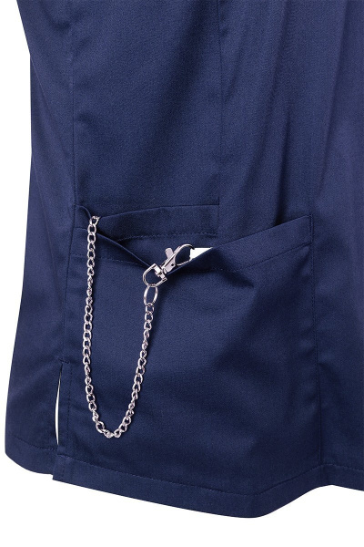 Kasack Thava, tailliert geschnitten, Farbe: navy, Größe: M