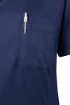 Kasack Thava, tailliert geschnitten, Farbe: navy, Größe: M
