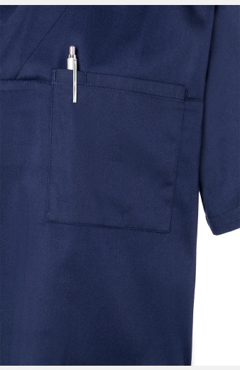 Kasack Thaven, gerade geschnitten, Farbe: navy, Größe: XL