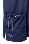 Kasack Thaven, gerade geschnitten, Farbe: navy, Größe: 3XL